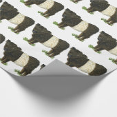 "Beltie" Belted Galloway Cadeaupapier (Hoek)