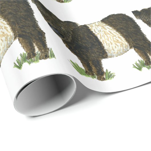 "Beltie" Belted Galloway Cadeaupapier (Rol Hoek)