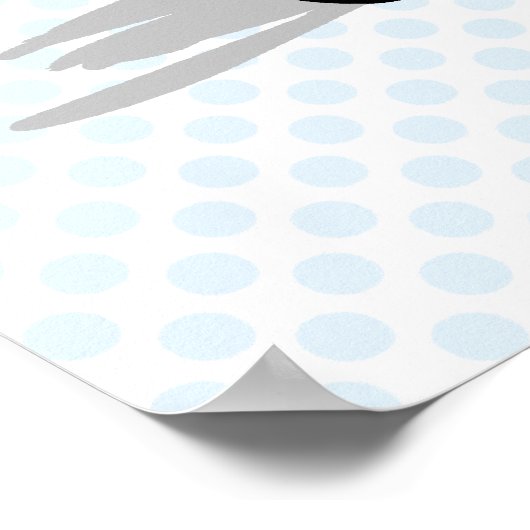 Beltran Blue Jay Poster (Hoek)