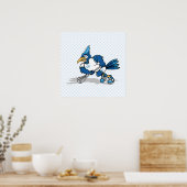 Beltran Blue Jay Poster (Keuken)