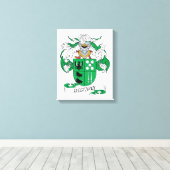 Beltran Family Crest Canvas Afdruk (Insitu (Houten vloer))