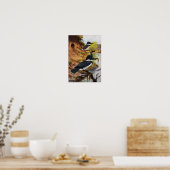 Beltvissen en hun nesttunnel poster (Keuken)