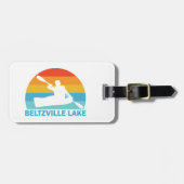 Beltzville Lake Pennsylvania Kayak Bagagelabel (Voorkant horizontaal)