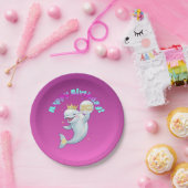 Beluga Boo Verjaardagsfeest bord (Feest)