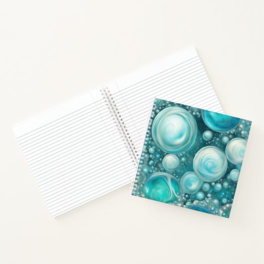 Beluga Bubbles Notitieboek (Binnen)