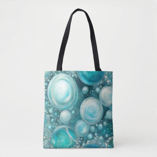 Beluga Bubbles Tote Bag (Voorkant)