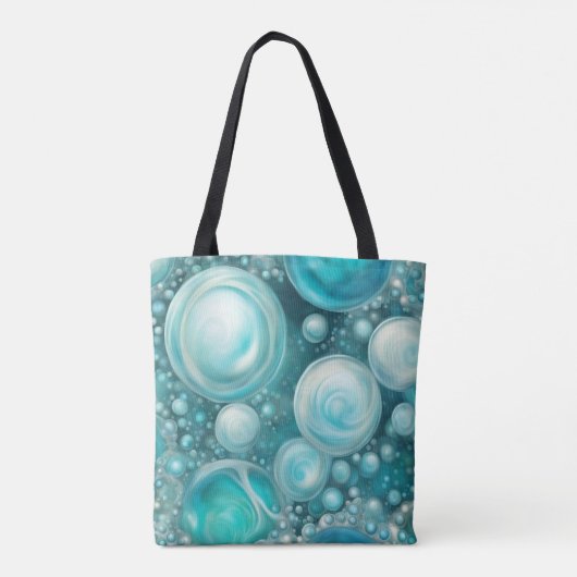 Beluga Bubbles Tote Bag (Achterkant)