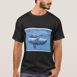 beluga en jonge gift grappig t-shirt