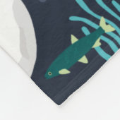 Beluga Fleece Deken (Hoek)