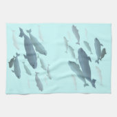 Beluga Handdoek Beluga Walvis Theedoeken Walvis Ca (Horizontaal)
