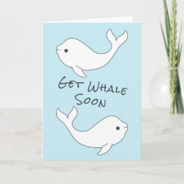Beluga Krijgen Whale Soon Kaart
