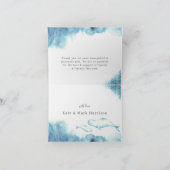 Beluga | Ocean Baby shower Bedankt (Binnen)