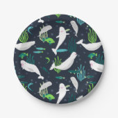 Beluga Papieren Bordje (Voorkant)