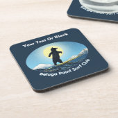 Beluga Point Surf Club Bier Onderzetter (Linkerzijde)