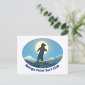 Beluga Point Surf Club Briefkaart (Staand voorkant)