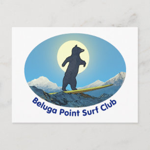 Beluga Point Surf Club Briefkaart