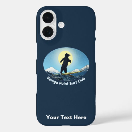 Beluga Point Surf Club Case-Mate iPhone Case (Achterkant)