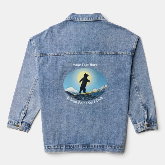 Beluga Point Surf Club Denim Jacket (Achterkant)