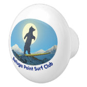 Beluga Point Surf Club Keramische Knop (Rechts)