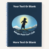 Beluga Point Surf Club Notitieboek (Voorkant)