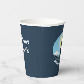 Beluga Point Surf Club Papieren Bekers (Rechts)