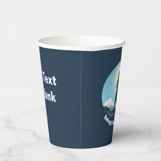 Beluga Point Surf Club Papieren Bekers (Rechts)