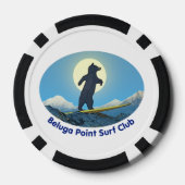 Beluga Point Surf Club Pokerchips (Achterkant)