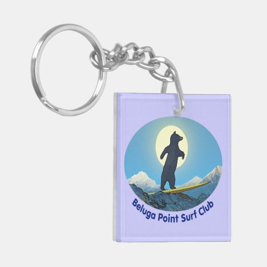 Beluga Point Surf Club Sleutelhanger (Voorkant Links)