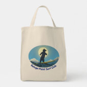 Beluga Point Surf Club Tote Bag (Achterkant)