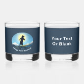 Beluga Point Surf Club Whisky Glas (Voorkant)