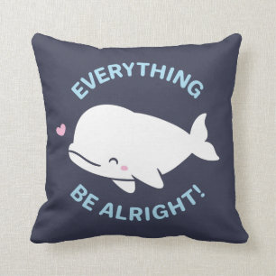 Beluga Positieve Woordspeling, Alles Walvis Zal Go Kussen