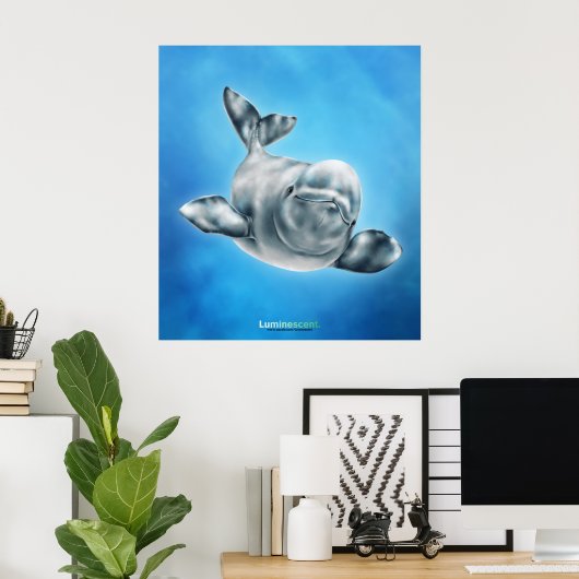 Beluga - Poster (Thuiskantoor)