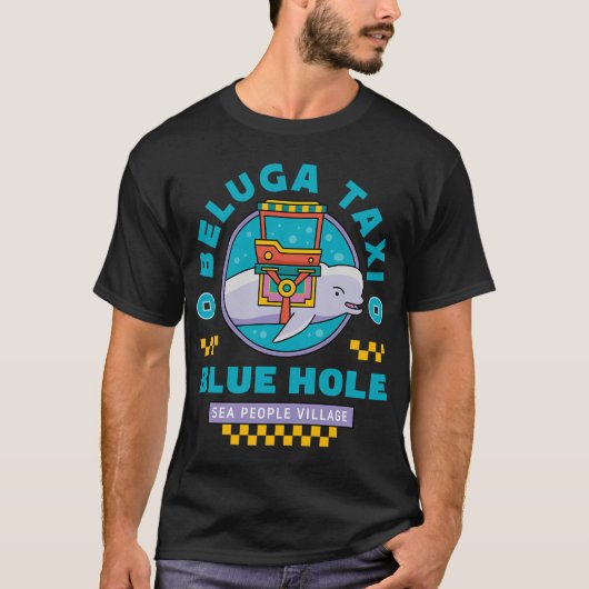 Beluga Taxi Embleem T-shirt (Voorkant)