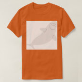 Beluga walvis 6 t-shirt (Design voorkant)
