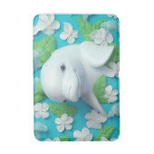 Beluga Walvis Badkamer Vloerkleed Mat Home Decor (Voorkant Verticaal)