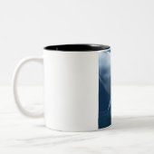 Beluga walvis (Delphinapterus leucas) Tweekleurige Koffiemok (Links)