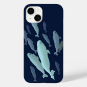 Beluga Walvis iPhone Hoezen Walvis Smartphone Hoez (Achterkant)