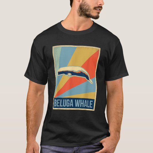  Beluga-walvis T-shirt (Voorkant)