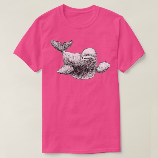 Beluga Whale 2 T-shirt (Design voorkant)