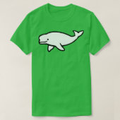 Beluga Whale 4 T-shirt (Design voorkant)