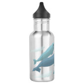Beluga Whale Art Marine Life Waterfles (Links)