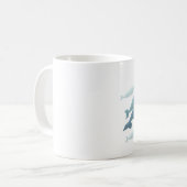 Beluga Whale Art Mok Marinelife Coffee Cup (Voorkant links)