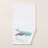Beluga Whale Badset Walvissen Badhanddoeken Bad Handdoek (Handdoek)