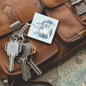 Beluga Whale Blue Sleutelhanger