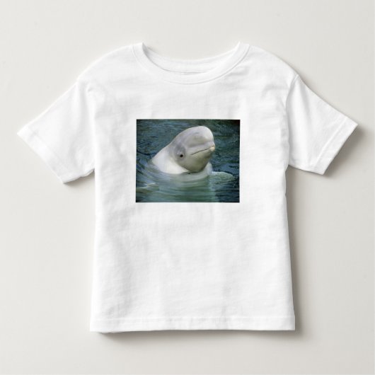 Beluga Whale, Delphinapterus leucas) Kinder Shirts (Voorkant)