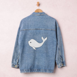 Beluga Whale Denim Jacket
