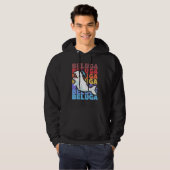 Beluga Whale Hoodie (Voorkant volledig)