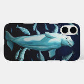 Beluga Whale iPhone Cases Whale Smartphone Hoesjes (Achterkant (horizontaal))