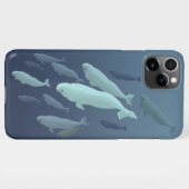 Beluga Whale iPhone Cases Whale Smartphone Hoesjes iPhone Hoesje (Achterkant horizontaal)