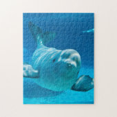 Beluga Whale Legpuzzel (Verticaal)